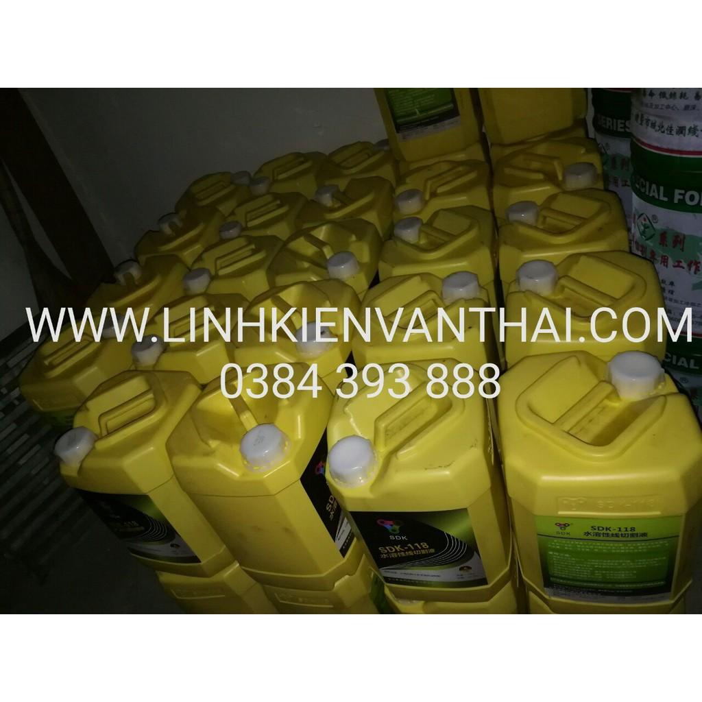 DẦU CẮT DÂY SDK-118/ 10 LÍT/ TẶNG 1 THÙNG 3L