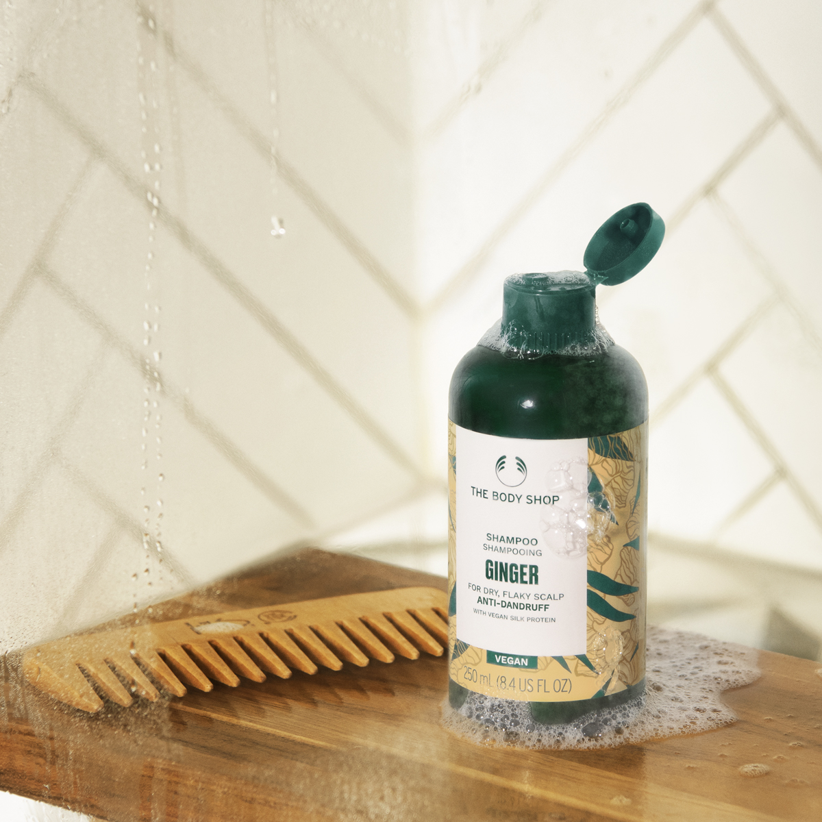 Dầu gội gừng giảm gàu The Body Shop Ginger Scalp Care Shampoo 250ml