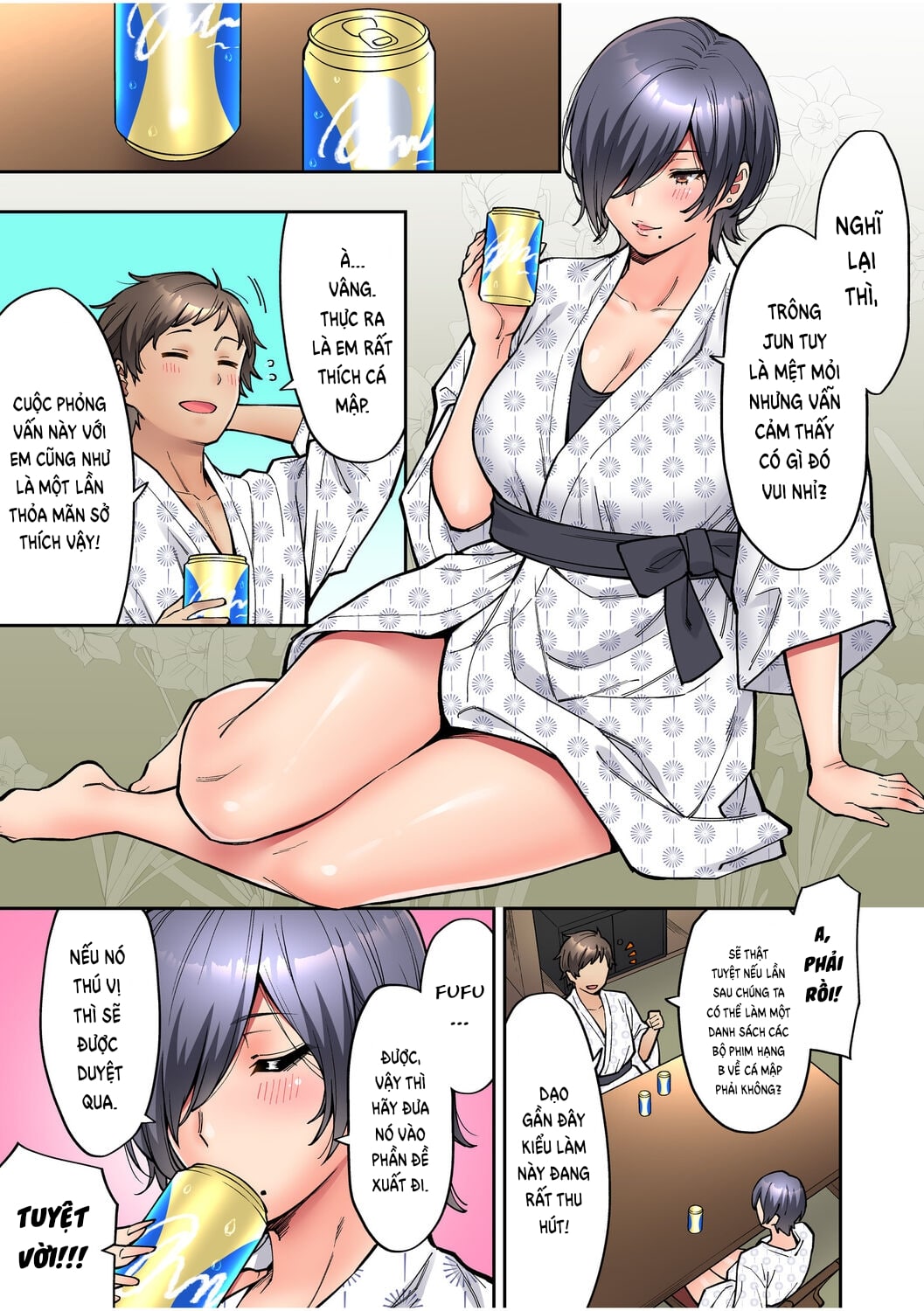 làm tình với vị sếp say xỉn mà tôi ngưỡng mộ! chapter 3 8