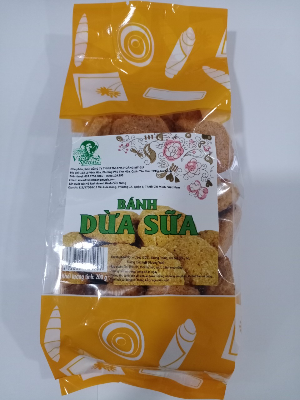 Bánh dừa sữa 200g