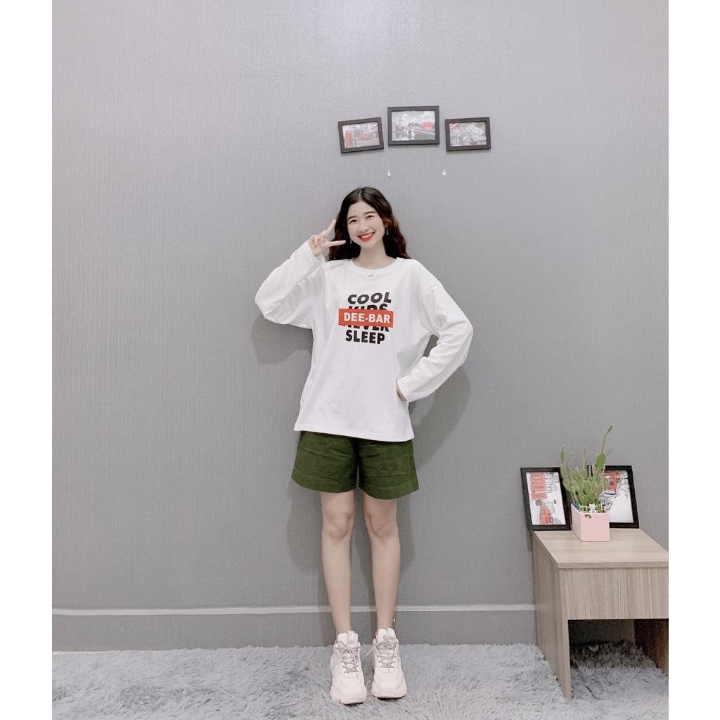Quần Sooc Nữ, Quần Short Nữ KaKi Co Giãn Lưng Cao Túi Mổ Ulzzang Phong Cách Hàn Quốc Siêu Đẹp (KKCG)
