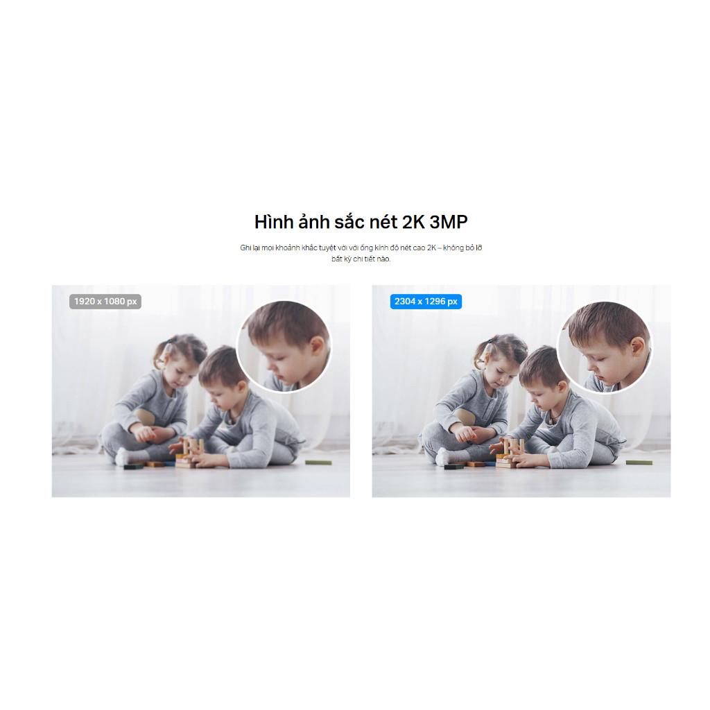 CAMERA WIFI TRONG NHÀ TAPO C210 3MP - Xoay 360 Độ, Đàm thoại hai chiều, Chế độ Riêng tư tùy chỉnh, Phát hiện chuyển động - HÀNG CHÍNH HÃNG