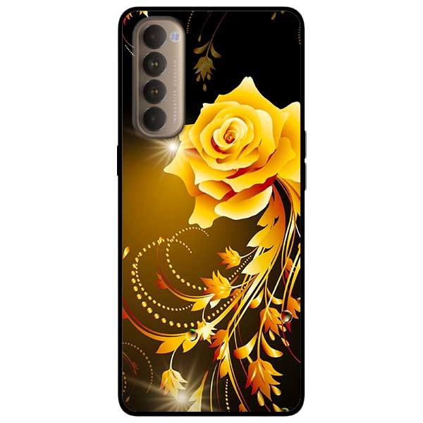 Ốp lưng dành cho Oppo Reno 4 Pro mẫu Hoa Hồng