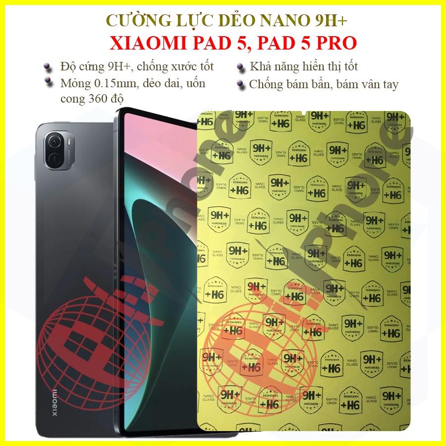 Dán cường lực dẻo nano dành cho Xiaomi Mi Pad 5, Pad 5 Pro 11 inch