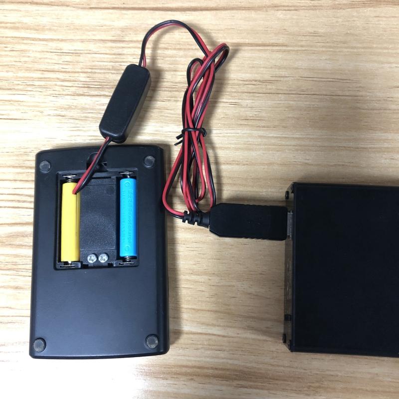 USB C sang 3V 2 Pin AAA Eliminator Thay Thế 2 Pin AAA cho Bàn Chải Đánh Răng Đèn AAA Giả Pin Adapter có Công Tắc