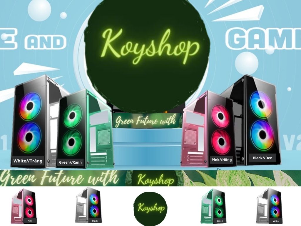 Bộ Combo siêu rẻ Thùng máy tính và Bộ Nguồn công suất thực 300W dành cho Máy tính Văn Phòng và Gia đình