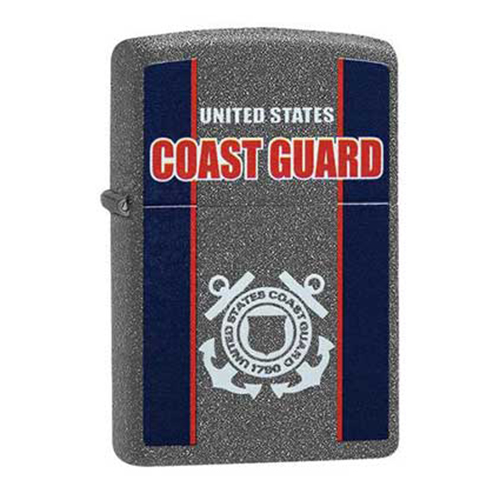 Bật Lửa Zippo 29386 Us Coast Guard - Crest Iron Stone