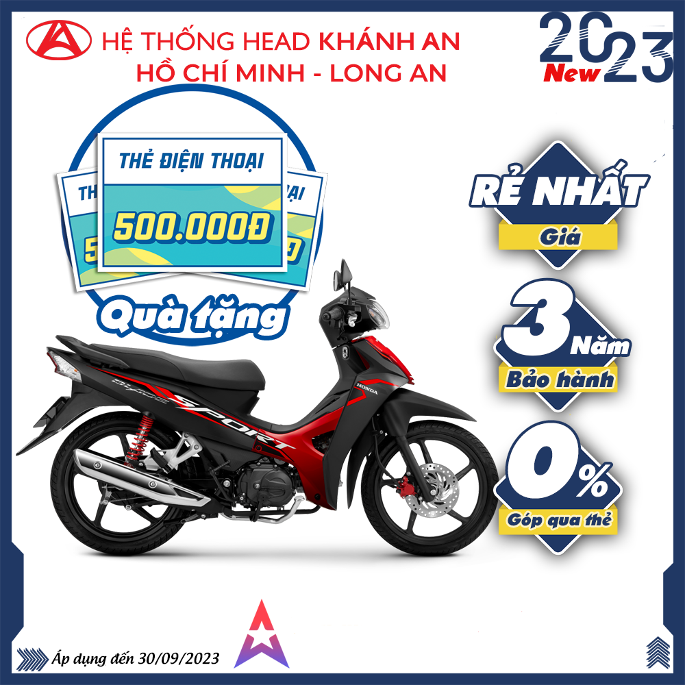 Xe máy Honda Blade 2023 - Phiên bản Thể Thao