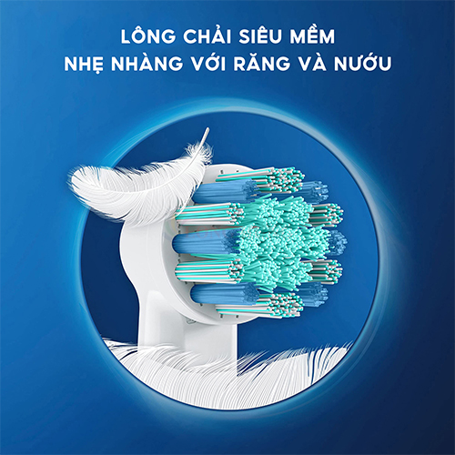 Bàn chải điện trẻ em Oral-B Stages Power Extra Soft 3+ D12.513K - Hàng chính hãng