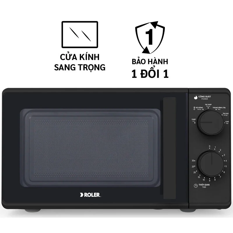 Lò vi sóng cơ 20L Roler RM-3213 - Hàng Chính Hãng