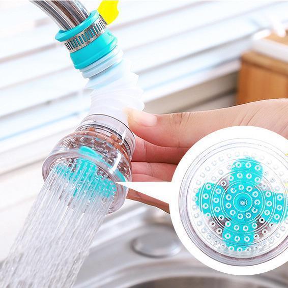 Vòi Lọc Nước Xoay 360 Độ Có Van Khóa Và Cánh Quạt Tiện Lợi