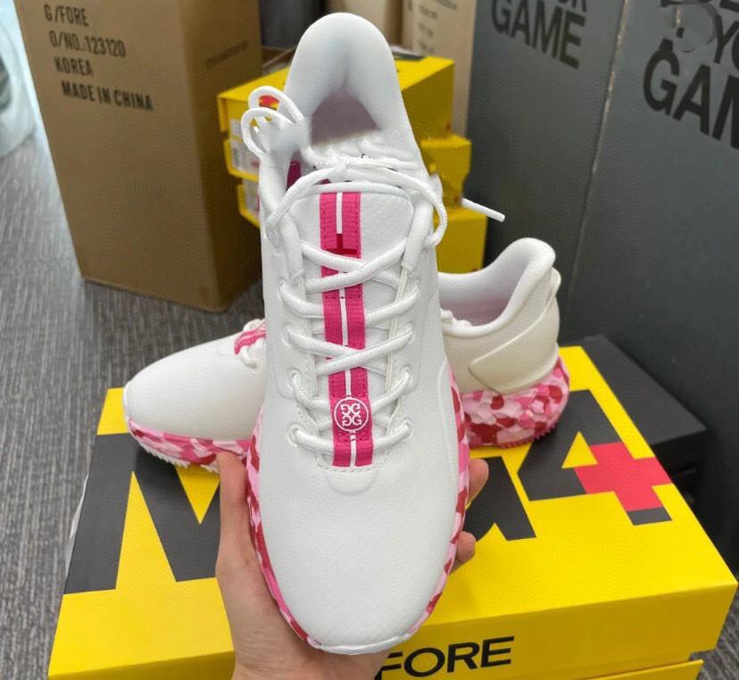 2023 Mới Golf Nữ Giày Đơn Giản Và Đa Năng, Thoải Mái, Chống Trơn Trượt, Thoáng Khí, Giày Thể Thao Thông Thường Siêu Nhẹ Color: White Shoe Size: 39