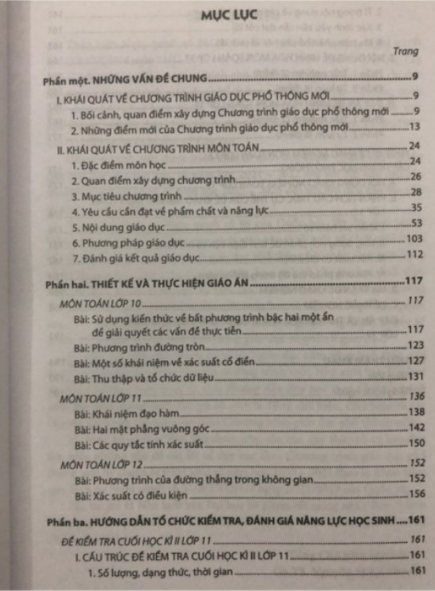 Sách - Hướng Dẫn Dạy Học Môn Toán Trung Học Phổ Thông Theo Chương Trình Giáo Dục Phổ Thông Mới