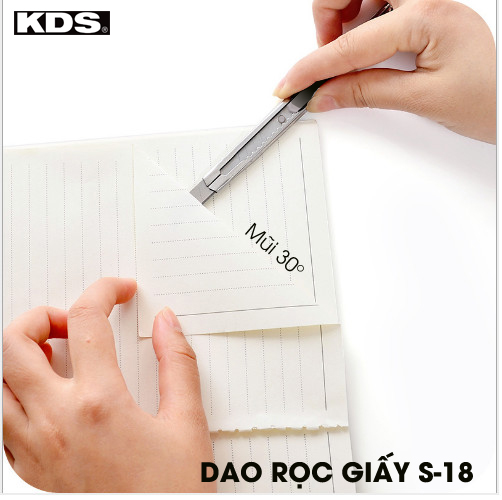 dao rọc giấy nhật KDS S-18