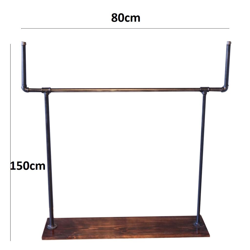 Giá treo quần áo ống nước, Giá phơi đồ bằng ống nước Decor phòng ngủ