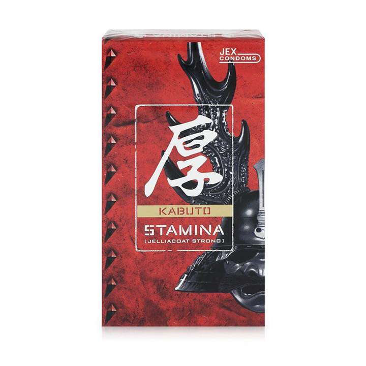 Bao Cao Su Nhật Bản Chống Xuất Tinh Sớm Jex Kabuto Stamina (Hộp 8c) - Che Tên Sản Phẩm - SHOP THIÊN THAI