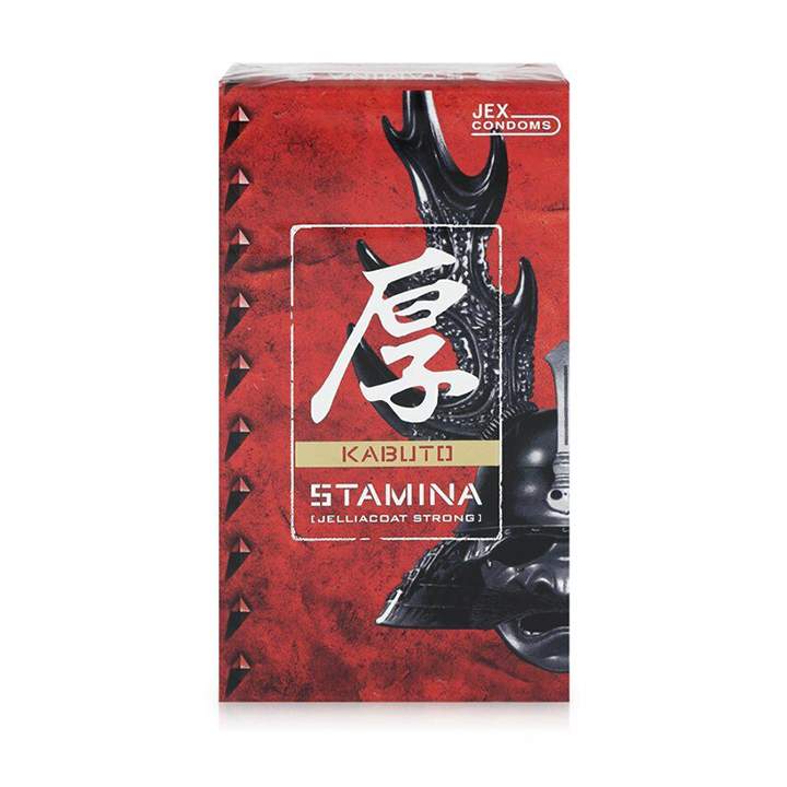 Bao Cao Su Nhật Bản Chống Xuất Tinh Sớm Jex Kabuto Stamina (Hộp 8c) - Che Tên Sản Phẩm - SHOP THIÊN THAI