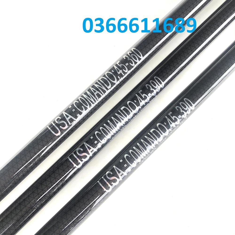 Cần câu lục xa bờ Comando USA 4m25 và 4m5 Hàng loại 1 Độ Cứng 45 Top1vn