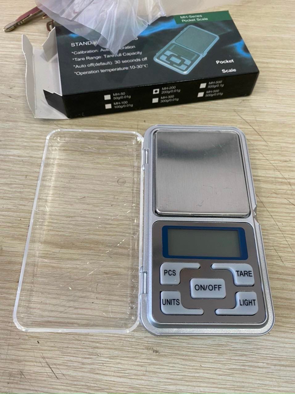 Cân Điện Tử Mini Bỏ Túi Pocket Scale 200g/0.01g