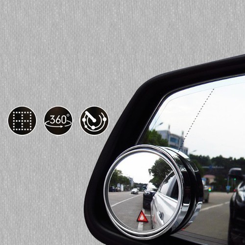 Gương Cầu Lồi Xoay 360 Cho Ô Tô Tăng khả năng quan sát, an toàn khi lái xe.
