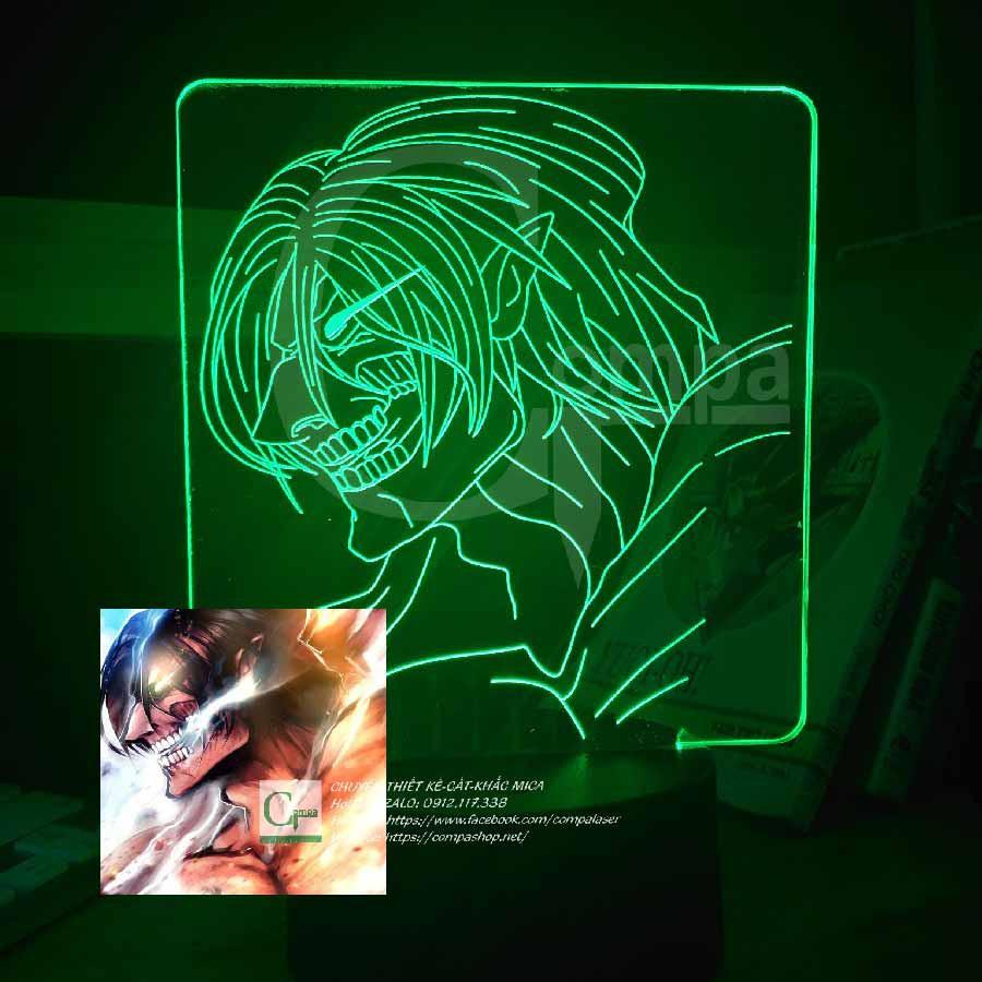 Đèn Ngủ Attack On Titan Eren Yeager Titan Form Type 01