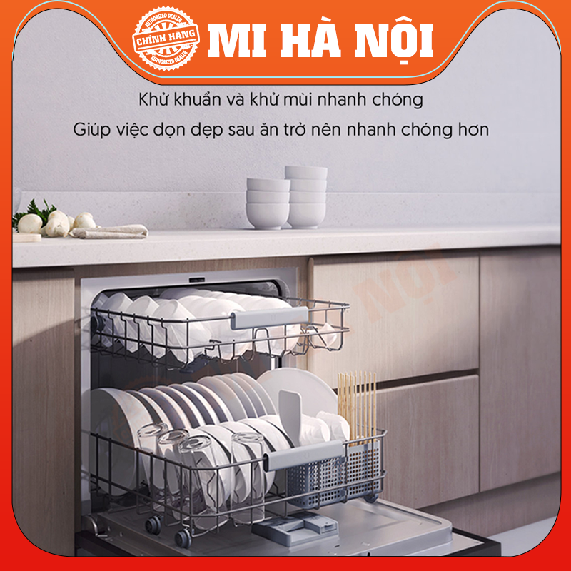 Máy Rửa Bát 8 Bộ Xiaomi Mijia – Kết Nối App (VDW0801M) - Hàng chính hãng