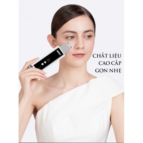 Máy Sủi Da Tẩy Tế Bào Chết Nikio NK-122 - Massage Nâng Cơ Mặt Hỗ Trợ Tạo Hình Vline, Xóa Nhăn, Chống Lão Hóa, Săn Chắc Da, Làm Sạch Da Chuyên Nghiệp