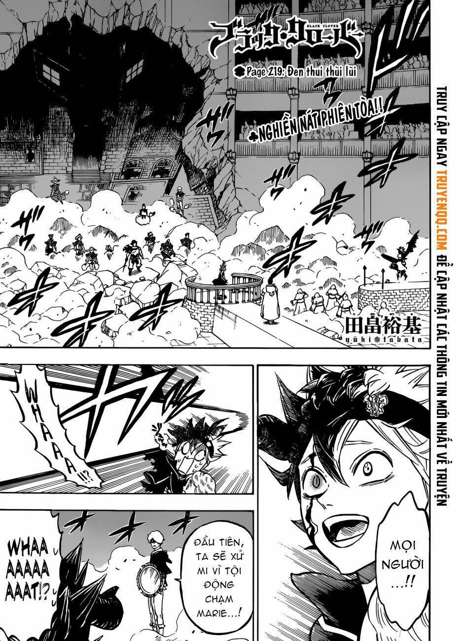 black clover - pháp sư không phép thuật chapter 219 2