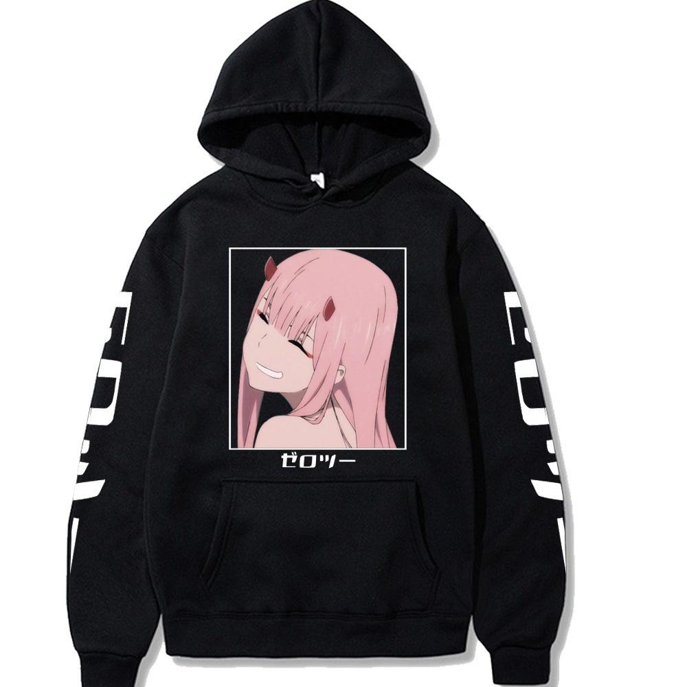 HOT NEW Zero Two Hoodies Anime Darling In The Franxx Nam nữ Unisex