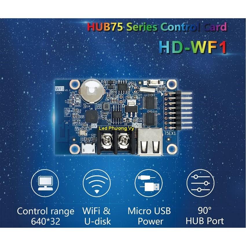 Card HD WF1 (USB, Wifi) dùng cho Led ma trận Full color