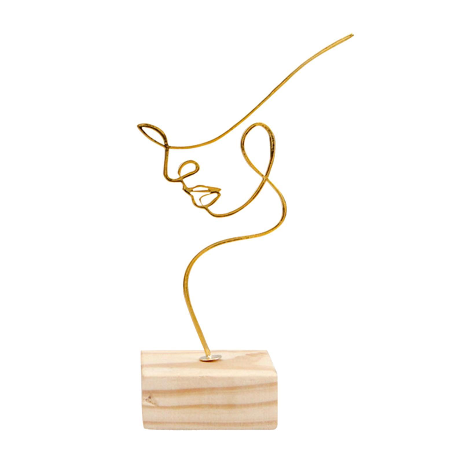 Abstract Art Sculpture Statue Ornament Crafts for Office Decor