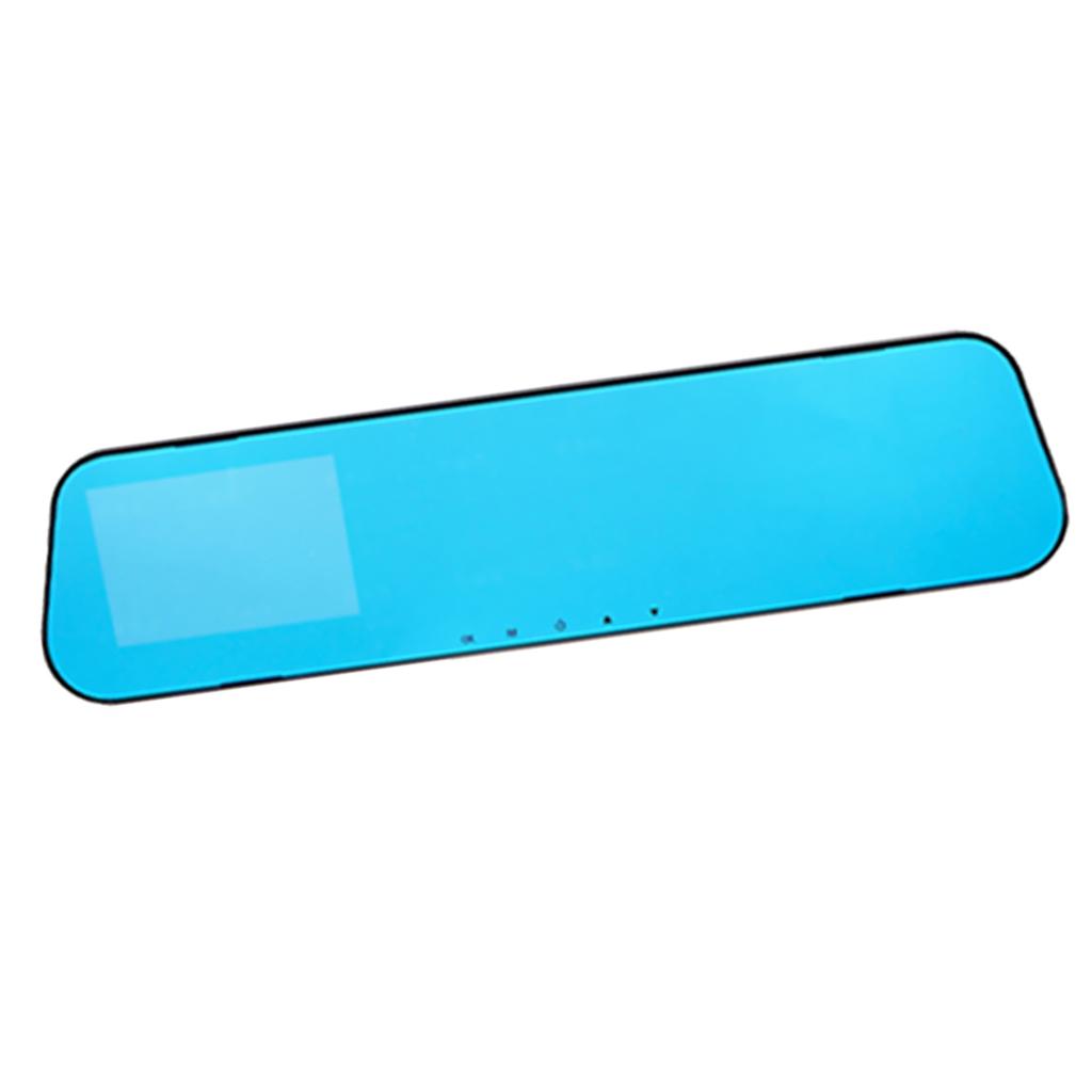 Car 120° Rear View Mirror Video Recorder 4'' 1080P HD DVR Cam Night Vision