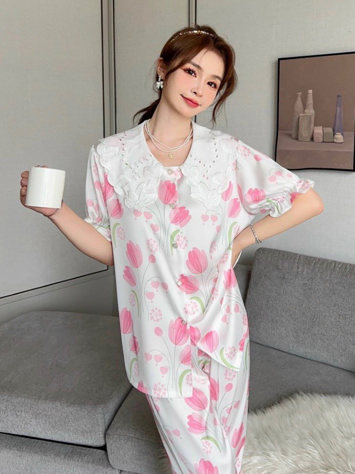 Đồ Ngủ Pijama Hoa Xinh