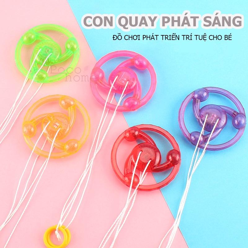 Đồ chơi trẻ em con quay dây phát sáng an toàn cho bé trên 5 tuổi vui chơi và phát triển trí tuệ Poco Home