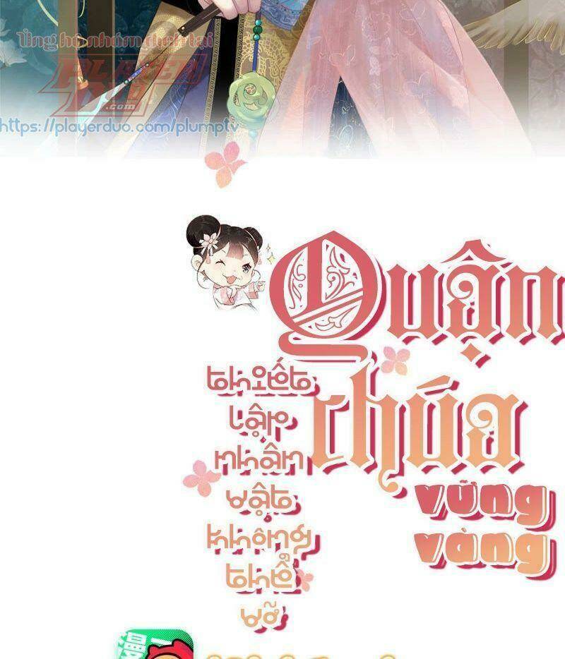 quận chúa vững vàng, thiết lập nhân vật không thể vỡ chapter 12 2