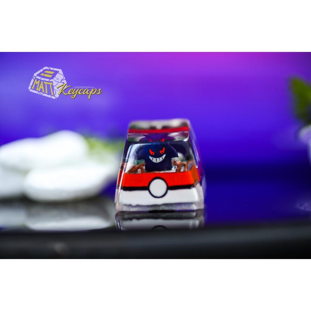 Trang Trí Bàn Phím Cơ Pokemon Gengar