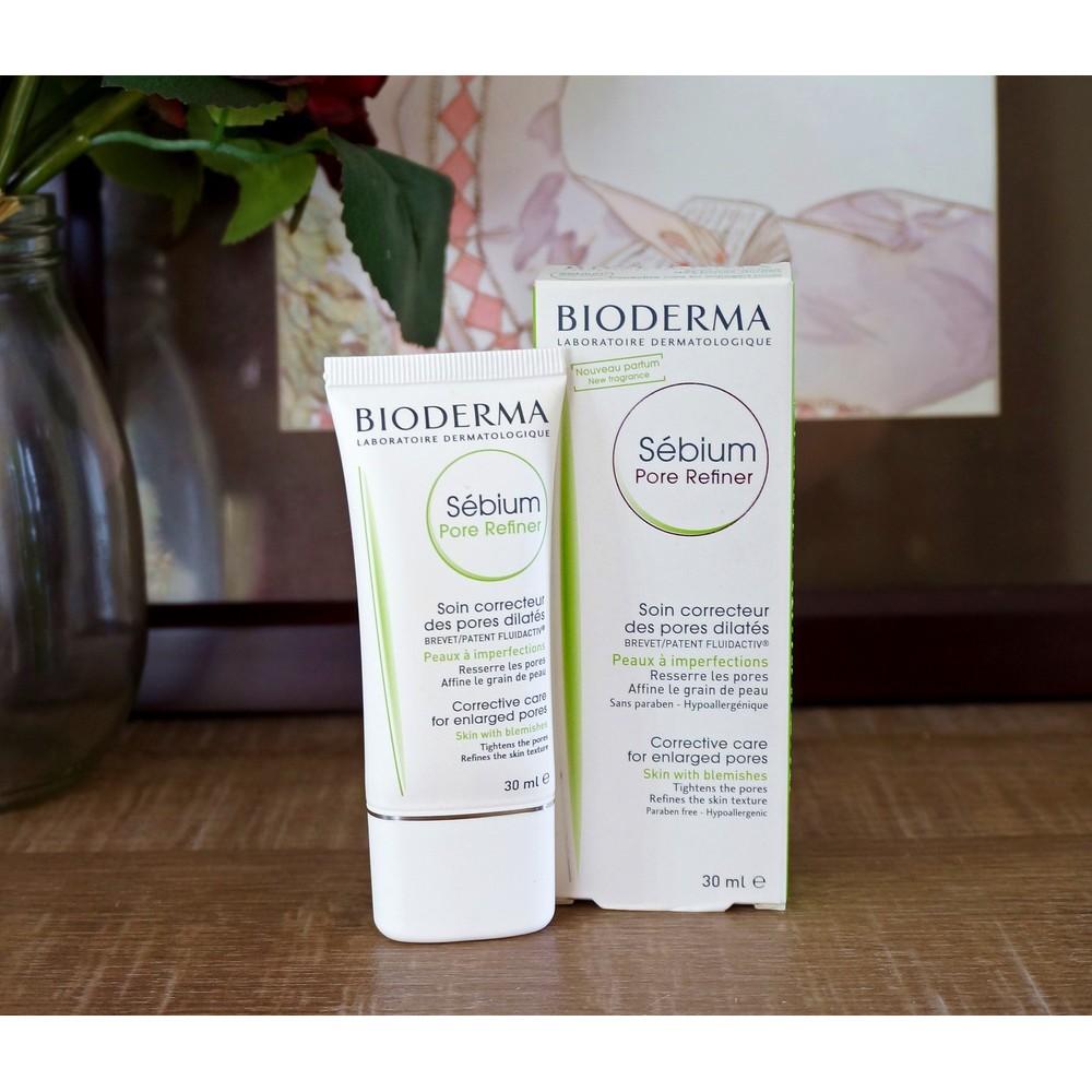 Bioderma Kem Dưỡng Làm Se Nhỏ Lỗ Chân Lông Dành Cho Da Dầu Sebium Pore Refiner 30ML