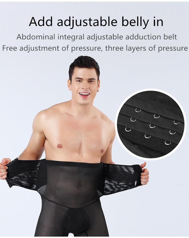 Nam Eo Huấn Luyện Thắt Lưng Eo Hông Nâng Chân Quần Định Hình Bụng Shaper Bụng Khỏe Mạnh Giảm Béo Dây Tập Thể Dục Định Plus Kích Thước