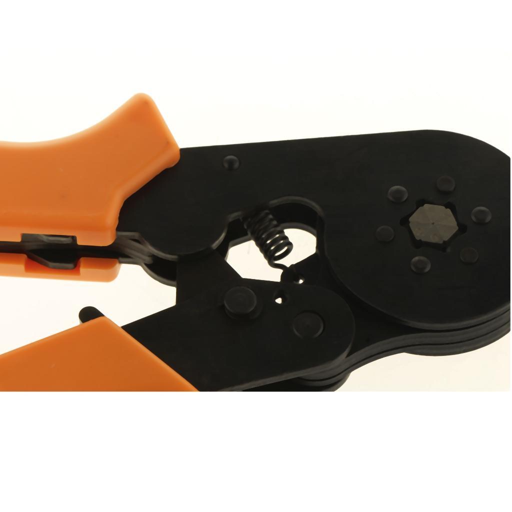 Ratcheting Wire Terminal Crimper For Gage Wire Ends Ferrules D AWG23-10, providing you with easy operation and sturdy crimping