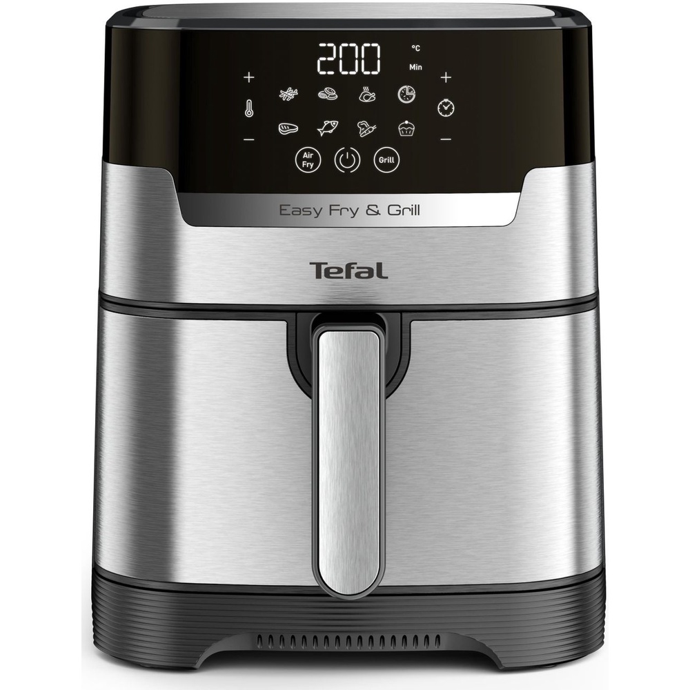 Nồi chiên không dầu Tefal EY505D - Dung tích 4.2 Lít - 8 chương trình nấu tự động - Kiểm soát nhiệt độ 80-200 độ C - Hàng chính hãng