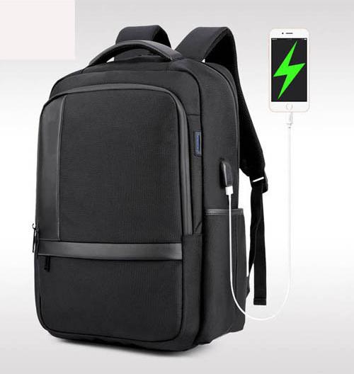 Balo Nam Kèm Sạc USB Tiện Dùng, Balo Laptop 15.6 inch, Balo Đi Học Chất Liệu Cao Cấp Chống Thấm Besti - Hàng Chính Hãng