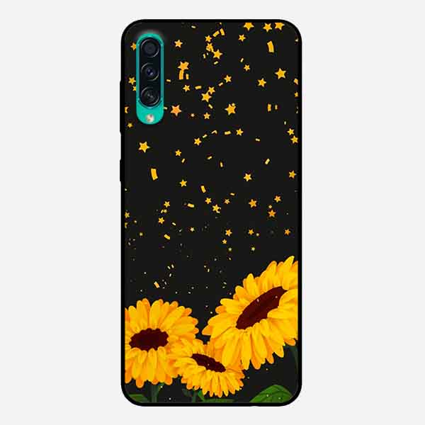 Ốp Lưng in cho Samsung A50 Mẫu Hoa Hướng Dương - Hàng Chính Hãng