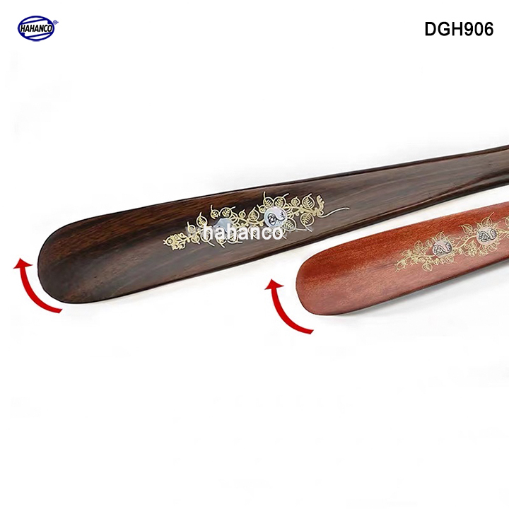 Đón gót giày gỗ tự nhiên nguyên khối - Dài 22cm (DGH906) Cho giày Nam & Nữ