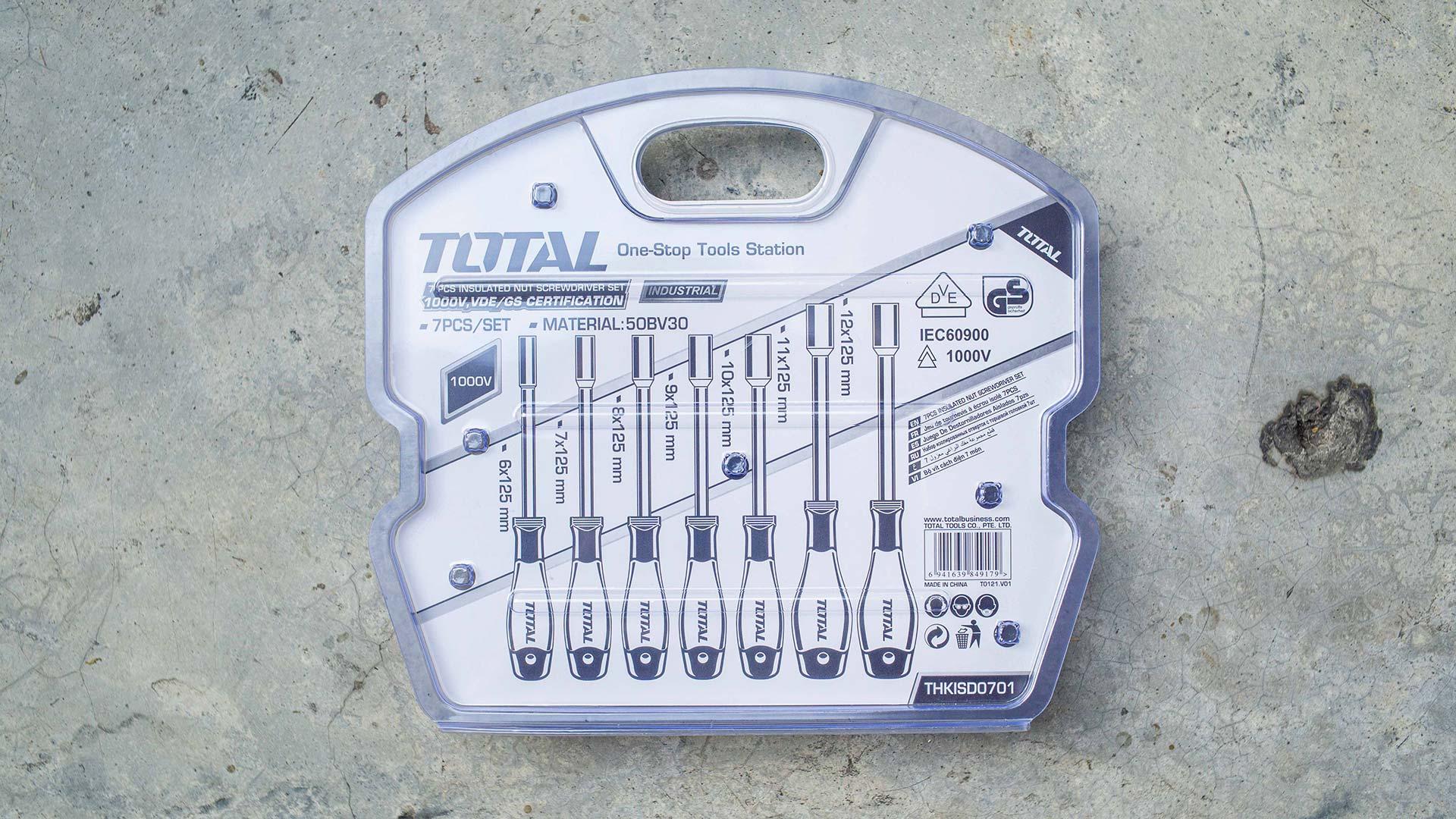 BỘ 7 TUA VÍT CÁCH DIỆN TOTAL THKISD0701 - HÀNG CHÍNH HÃNG