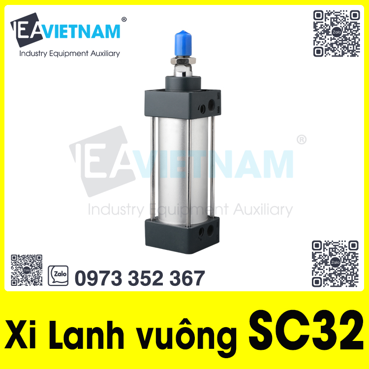 Xi lanh khí nén vuông SC 32