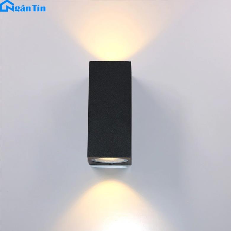 Đèn Led treo tường gắn tường ngoài trời hình hộp 2 đầu VNT612A