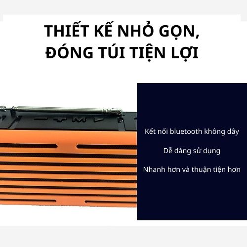 Loa Bluetooth LANITH D6 - Loa Phát Không Dây Mini - Thiết Kế Nhỏ Gọn, Tiện Lợi - Chất Lượng Âm Thanh Siêu Đỉnh, Âm Bass Cực Chất - Tặng Kèm Cáp Sạc 3 Đầu - Hàng Nhập Khẩu - L00000D6