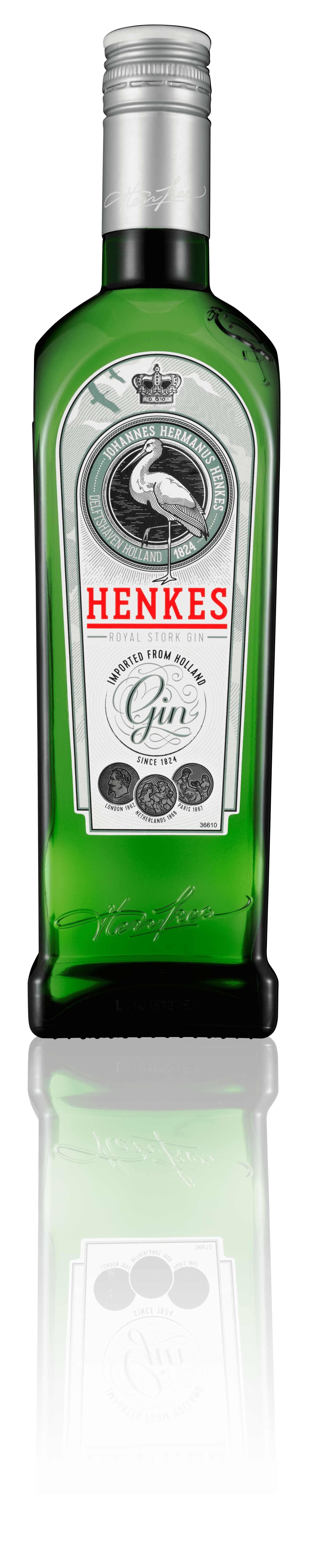 Rượu Henkes Gin 43% 1x0.75L