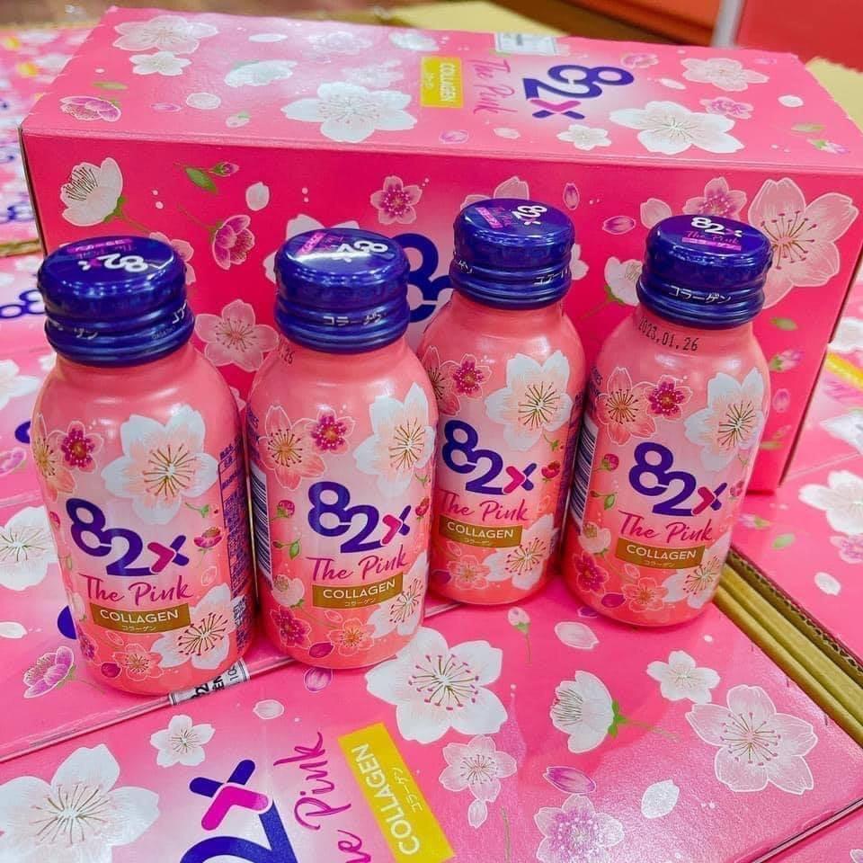 Hộp 3 lọ/ 10 lọ nước The collagen 82X Pink Nhật bản