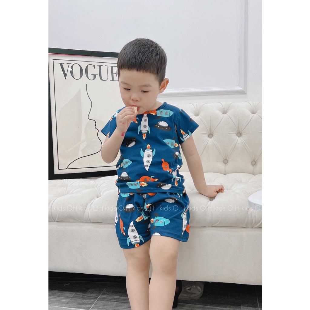 Đồ bộ cho bé sơ sinh size 5-14kg chất cotton mềm mịn mát